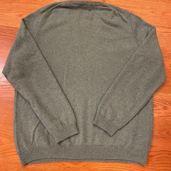 Lands’ End Women’s Heathered Cashmere Sweater, Size L - Picture 7 of 9